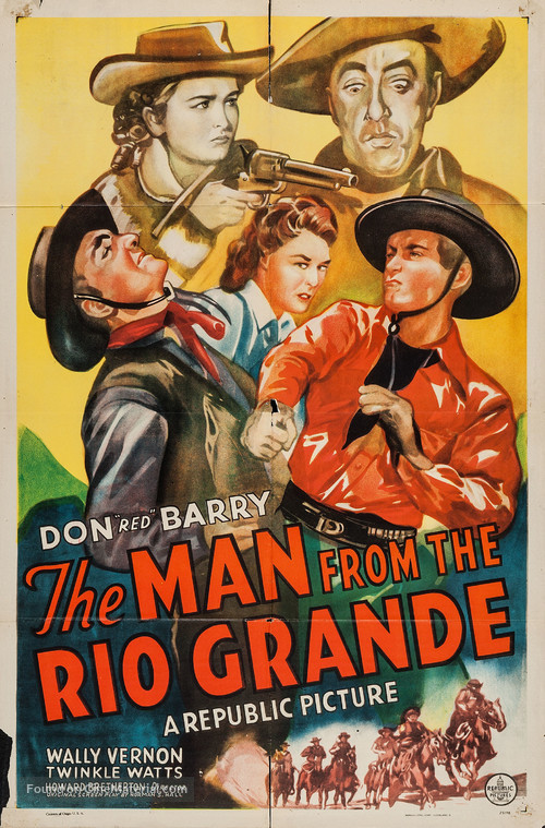 The Man From The Rio Grande 1943 Movie Poster