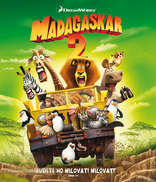 Madagascar: Escape 2 Africa - Czech Movie Cover