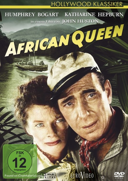 The African Queen - German DVD movie cover