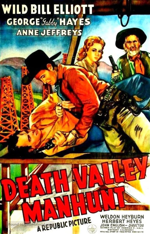 Death Valley Manhunt - Movie Poster