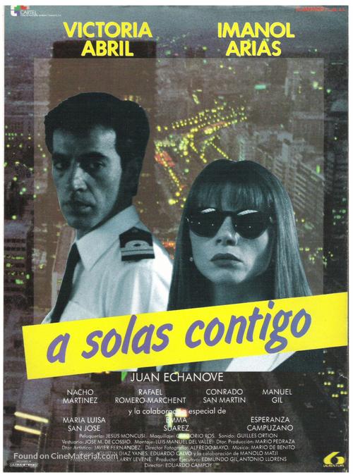 A solas contigo - Spanish Movie Poster