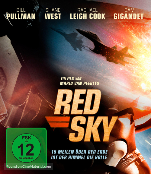 Red Sky - German Blu-Ray movie cover