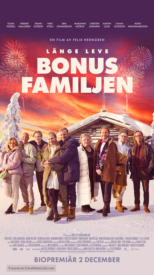 L&auml;nge leve bonusfamiljen - Swedish Movie Poster