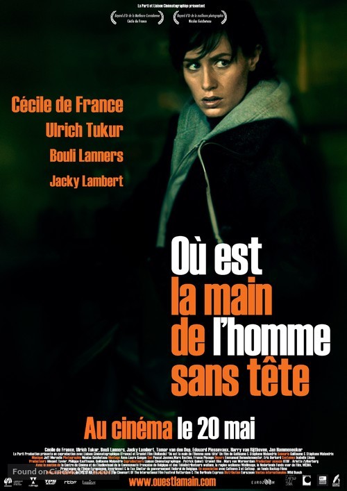 O&ugrave; est la main de l&#039;homme sans t&ecirc;te - French Movie Poster