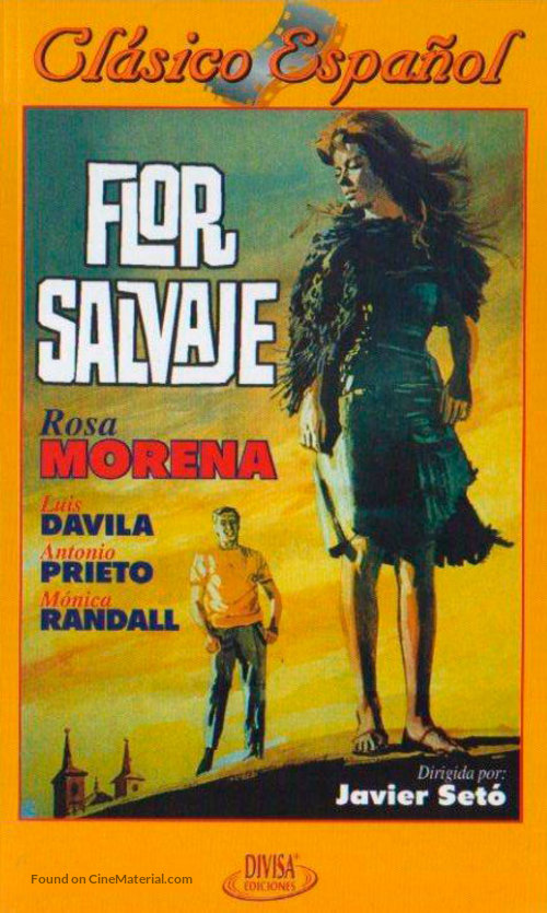 Flor salvaje - Spanish VHS movie cover
