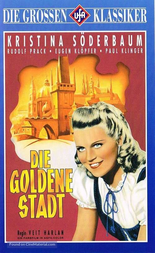 Goldene Stadt, Die - German VHS movie cover