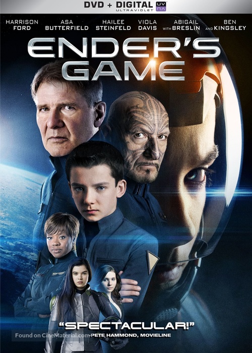 Ender&#039;s Game - DVD movie cover