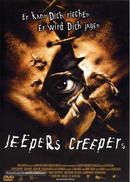 Jeepers Creepers - German Movie Cover
