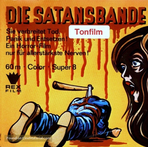 I Drink Your Blood - German Movie Cover