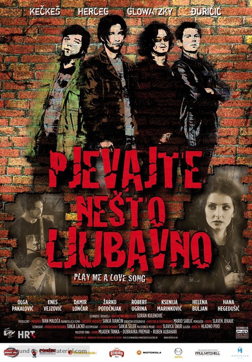 Pjevajte nesto ljubavno - Croatian Movie Poster