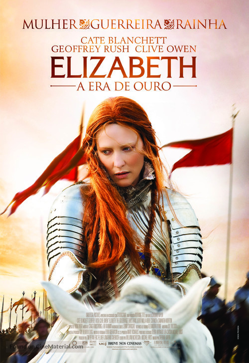 Elizabeth: The Golden Age - Brazilian Movie Poster