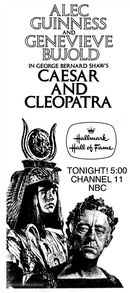 Caesar and Cleopatra - poster