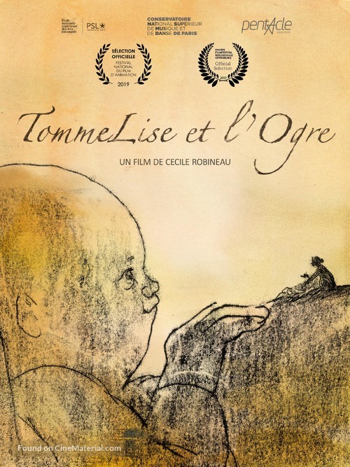 TommeLise et l&#039;Ogre - French Movie Poster