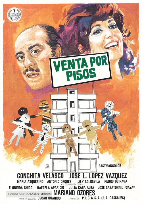Venta por pisos - Spanish Movie Poster