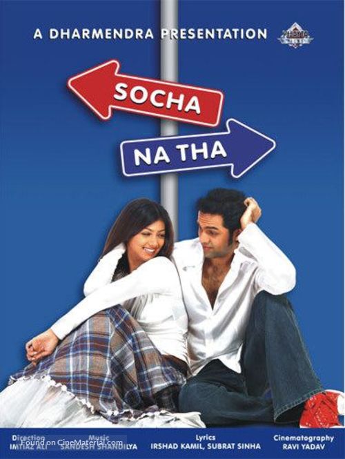 Socha Na Tha - Indian Movie Poster