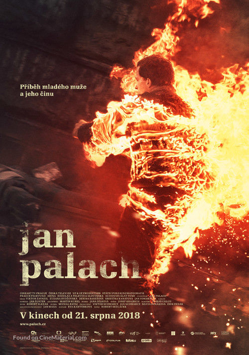 Jan Palach - Czech Movie Poster
