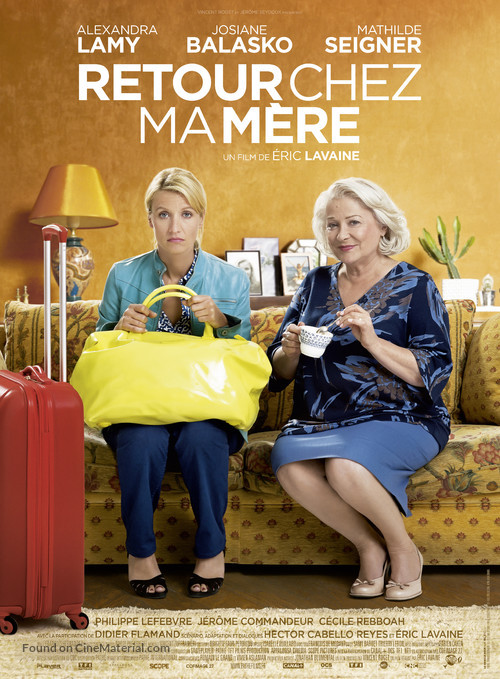 Retour chez ma m&egrave;re - French Movie Poster