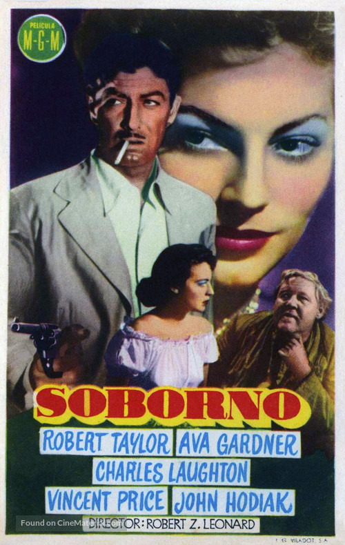 The Bribe - Spanish Movie Poster