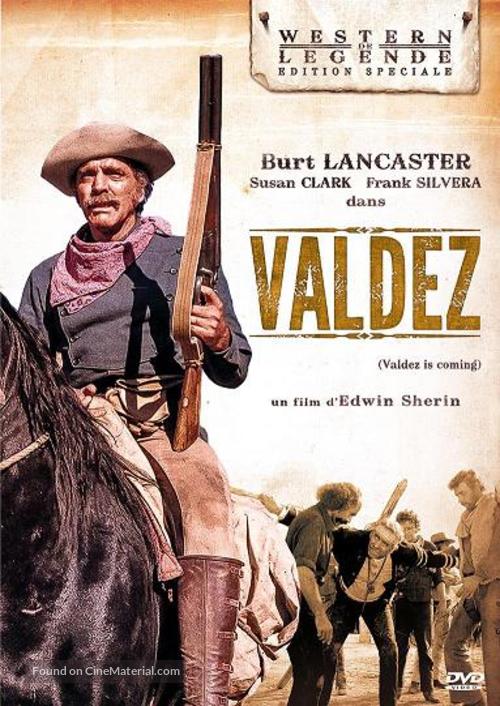 Valdez Is Coming - French DVD movie cover