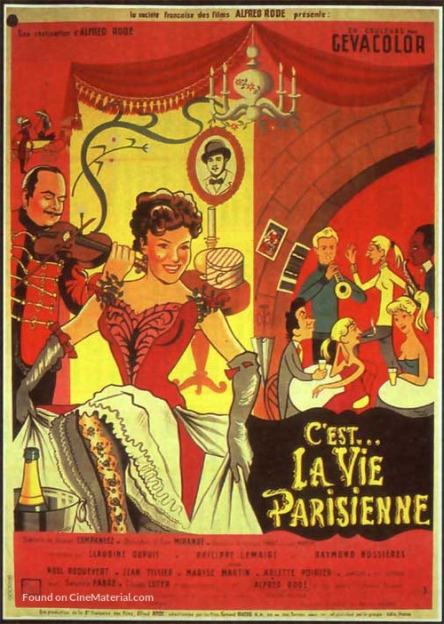 C&#039;est la vie parisienne - French Movie Poster
