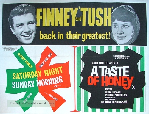 Saturday Night and Sunday Morning - British Combo movie poster