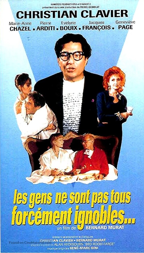 Les gens ne sont pas forc&eacute;ment ignobles - French VHS movie cover