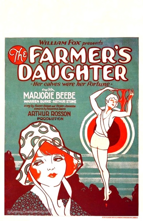 The Farmer&#039;s Daughter - Movie Poster
