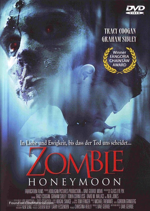 Zombie Honeymoon - German DVD movie cover