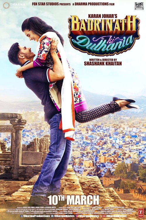 Badrinath Ki Dulhania - Indian Movie Poster