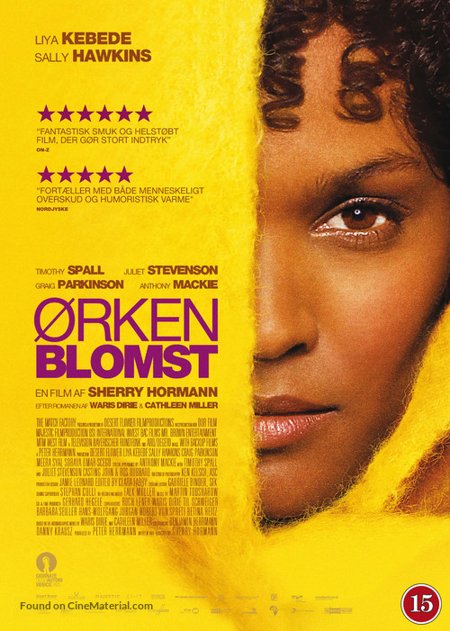 Desert Flower - Danish DVD movie cover