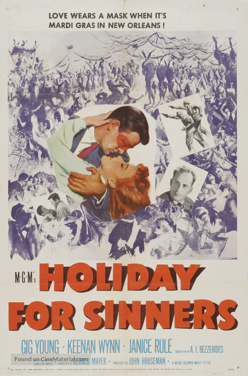 Holiday for Sinners - Movie Poster