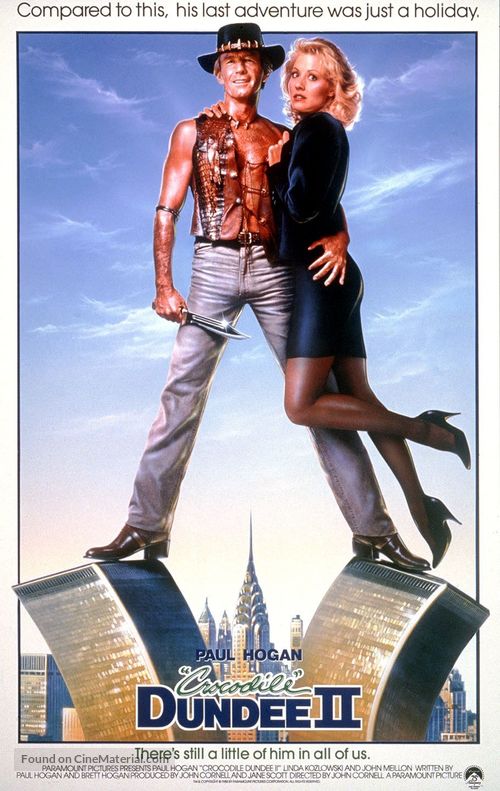 Crocodile Dundee II - Movie Poster