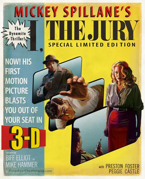 I, the Jury - Blu-Ray movie cover