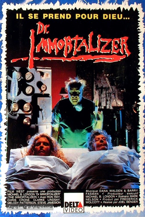 The Immortalizer - French VHS movie cover