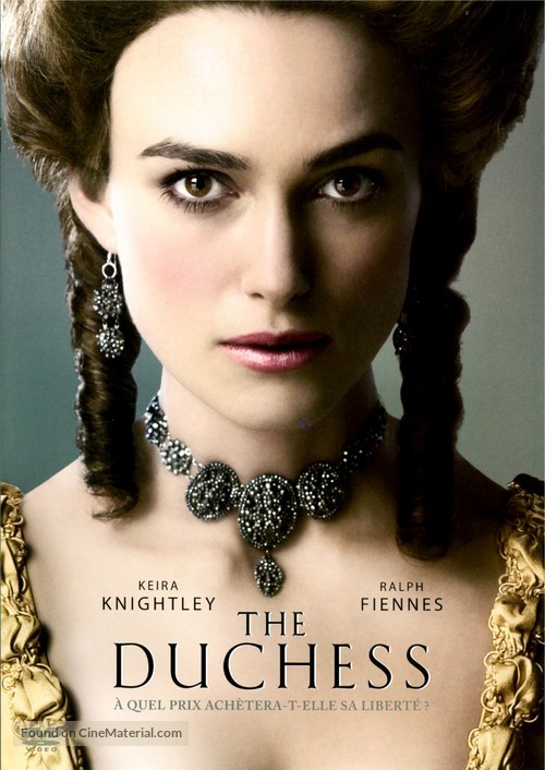 The Duchess - French DVD movie cover