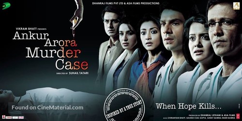 Ankur Arora Murder Case - Indian Movie Poster