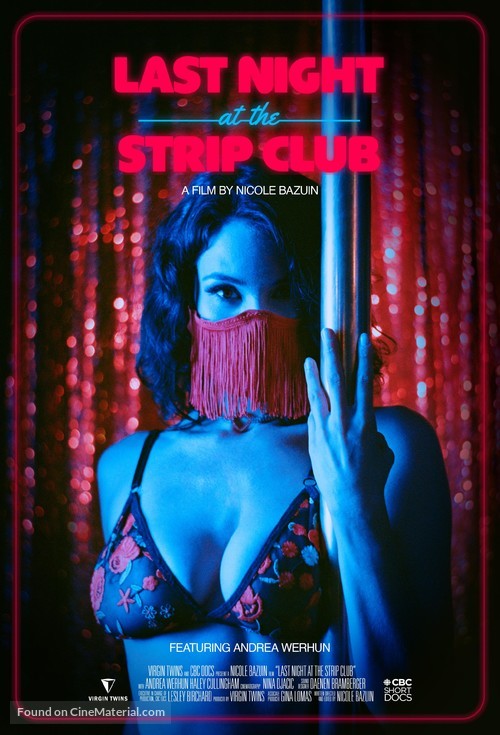 Last Night at the Strip Club - Canadian Movie Poster