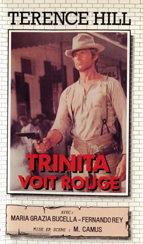 La collera del vento - French VHS movie cover
