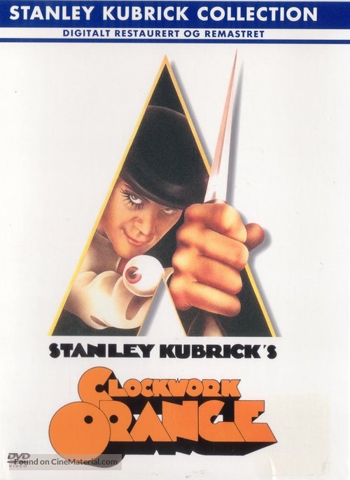 A Clockwork Orange - Norwegian DVD movie cover