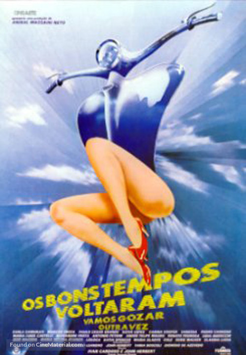 Os bons Tempos Voltaram: Vamos Gozar Outra Vez - Brazilian Movie Poster