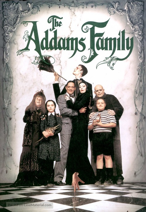 The Addams Family - DVD movie cover