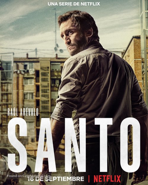 &quot;Santo&quot; - Spanish Movie Poster