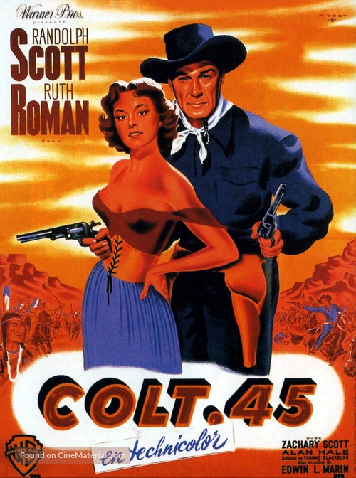 Colt .45 - French Movie Poster