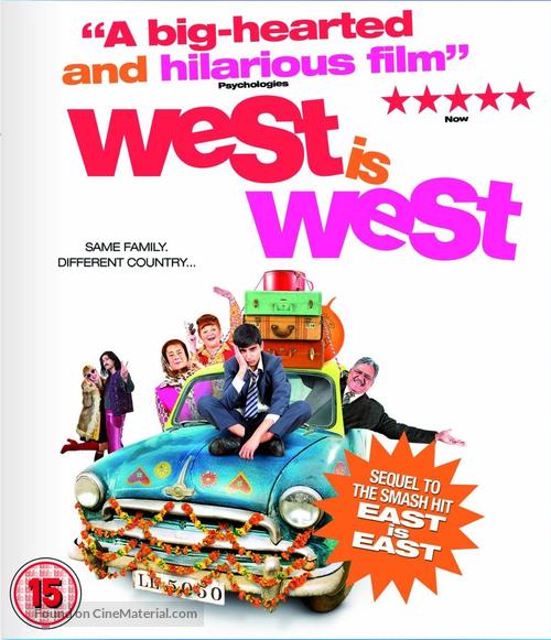 West Is West - British Blu-Ray movie cover