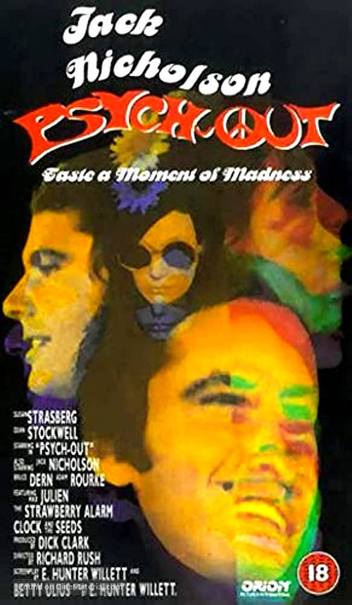 Psych-Out - British VHS movie cover