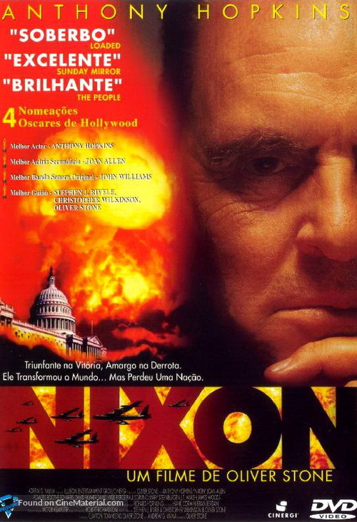 Nixon - Portuguese DVD movie cover