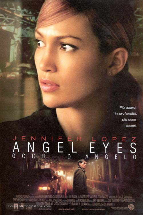 Angel Eyes - Italian Movie Poster