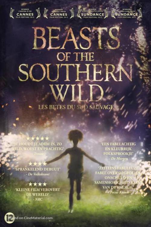 Beasts of the Southern Wild - Dutch DVD movie cover