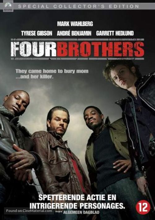Four Brothers - Dutch DVD movie cover