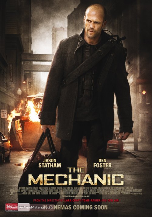 The Mechanic - Australian Movie Poster